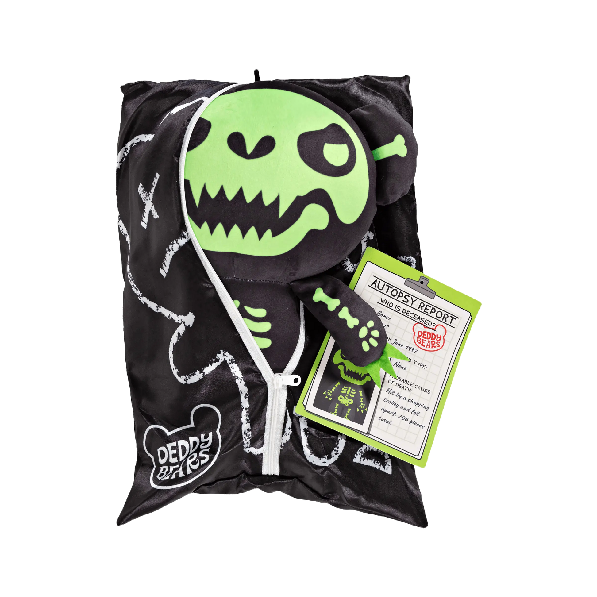 Bones, Large Plush In Bag, Series 1 Deddy Bears