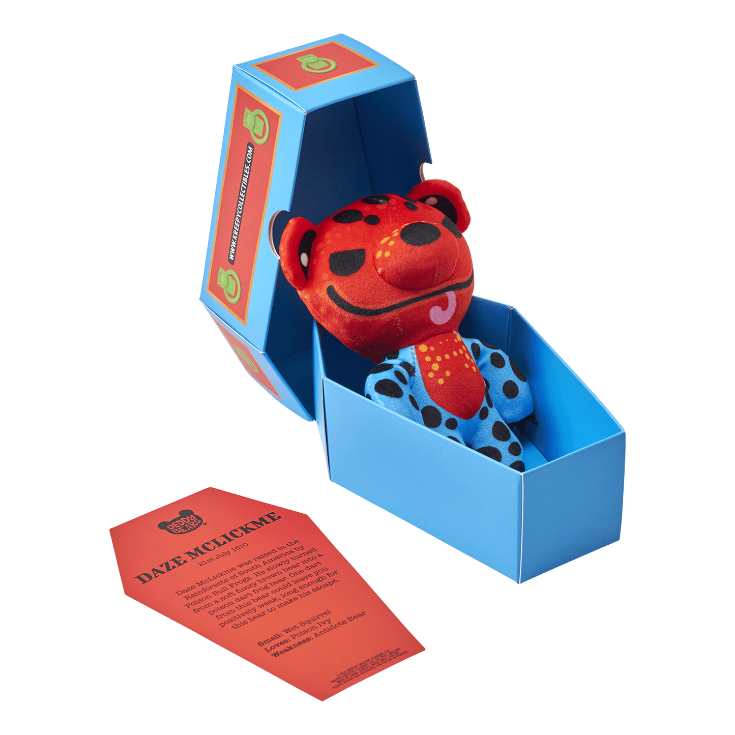 Daze McLick Me – 14cm Lil’ Coffin Dodgers Plush Deddy Bears