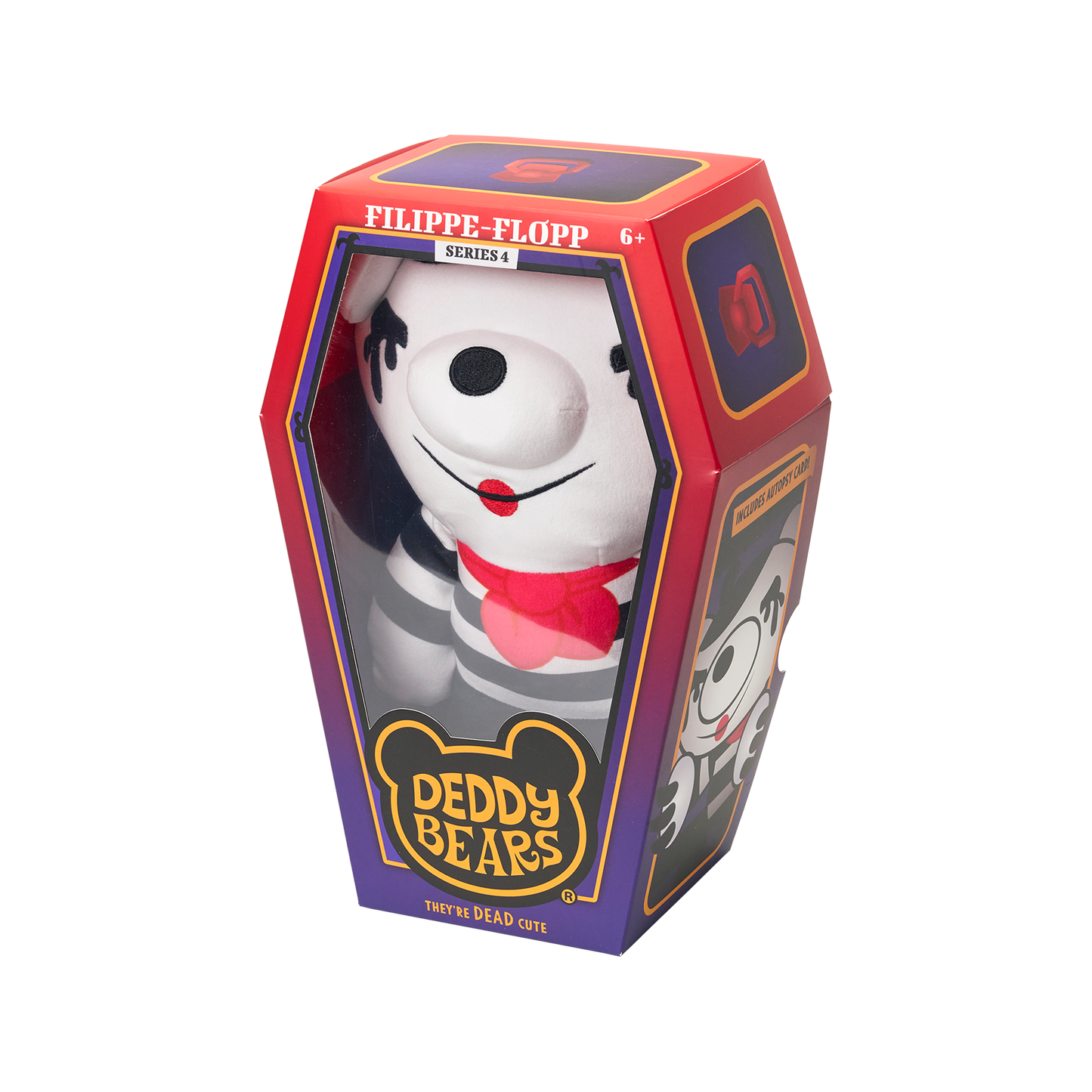 Filippe-Flopp - Large 30cm Plush In Coffin | Deddy Bears Series 4 Deddy Bears