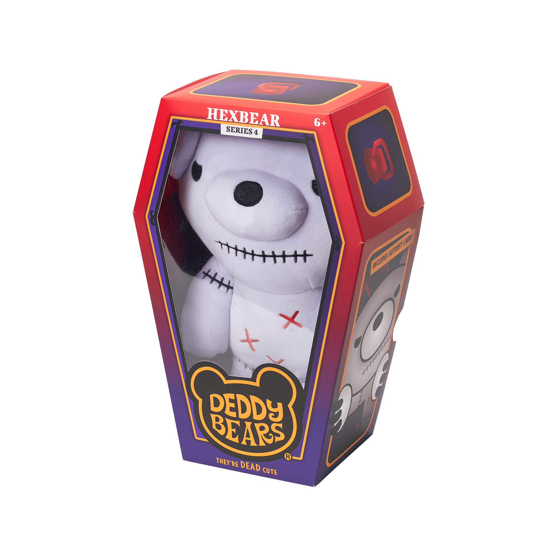 Hexbear - Large 30cm Plush In Coffin | Deddy Bears Series 4 Deddy Bears