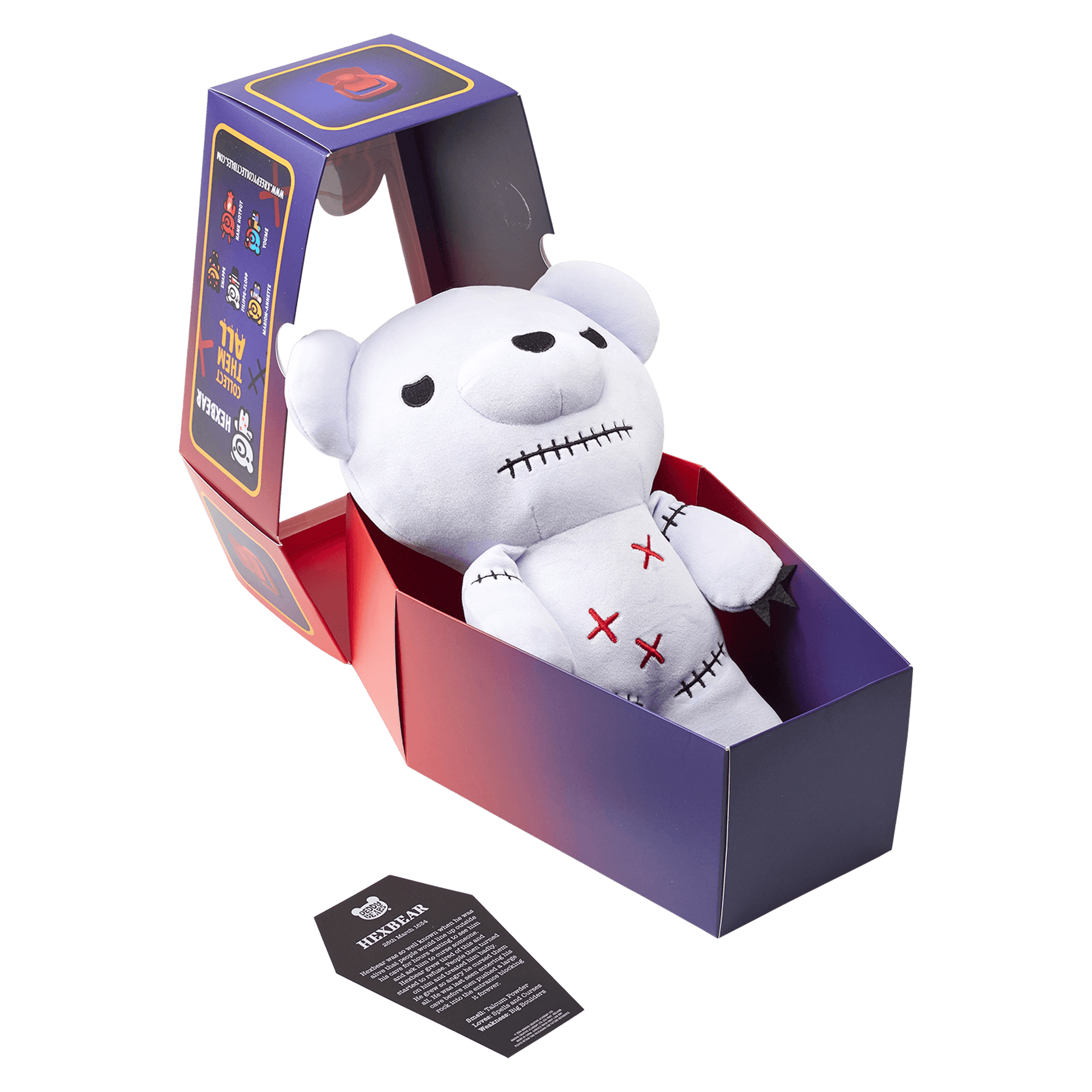 Hexbear - Large 30cm Plush In Coffin | Deddy Bears Series 4 Deddy Bears