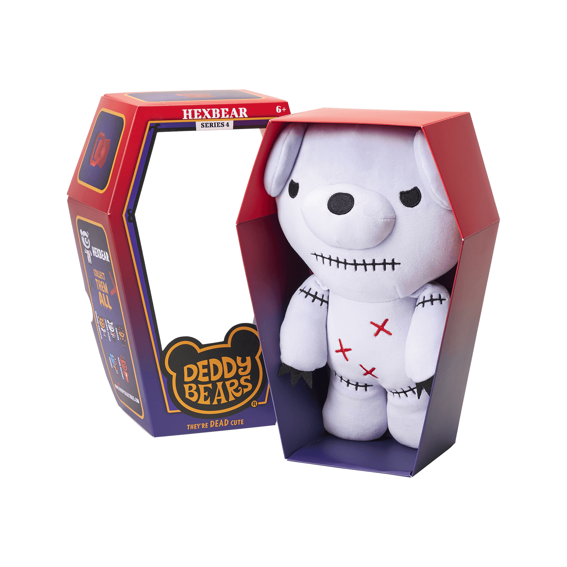 Hexbear - Large 30cm Plush In Coffin | Deddy Bears Series 4 Deddy Bears
