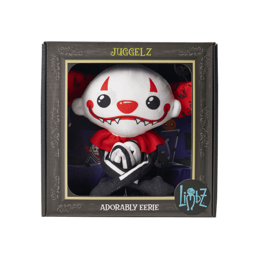 'Jugglez', 30cm LIMBZ Posable Clown Plush Collectible Toy LIMBZ