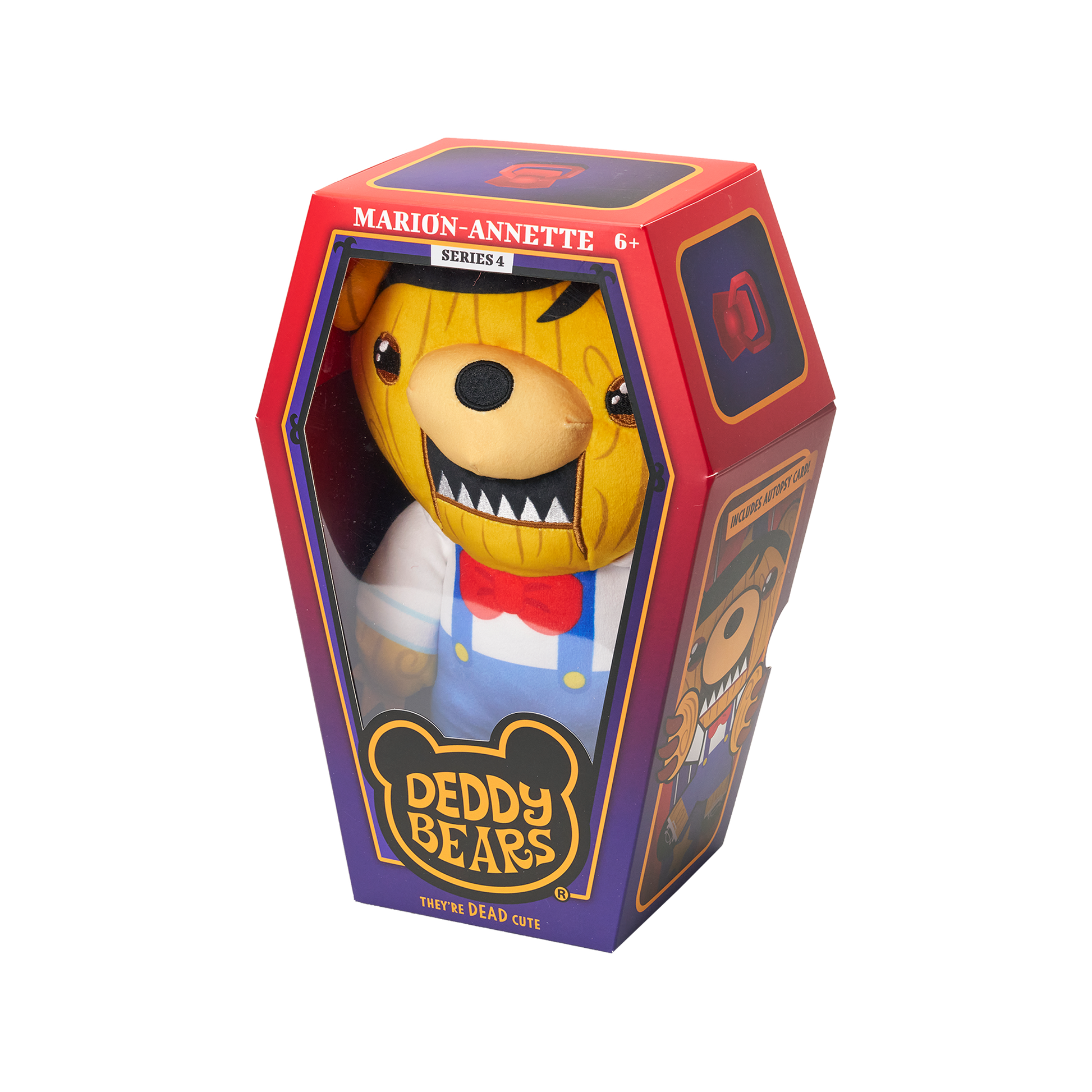 Marion-Annette - Large 30cm Plush In Coffin | Deddy Bears Series 4 Deddy Bears