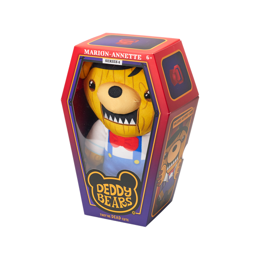 Marion-Annette - Large 30cm Plush In Coffin | Deddy Bears Series 4 Deddy Bears
