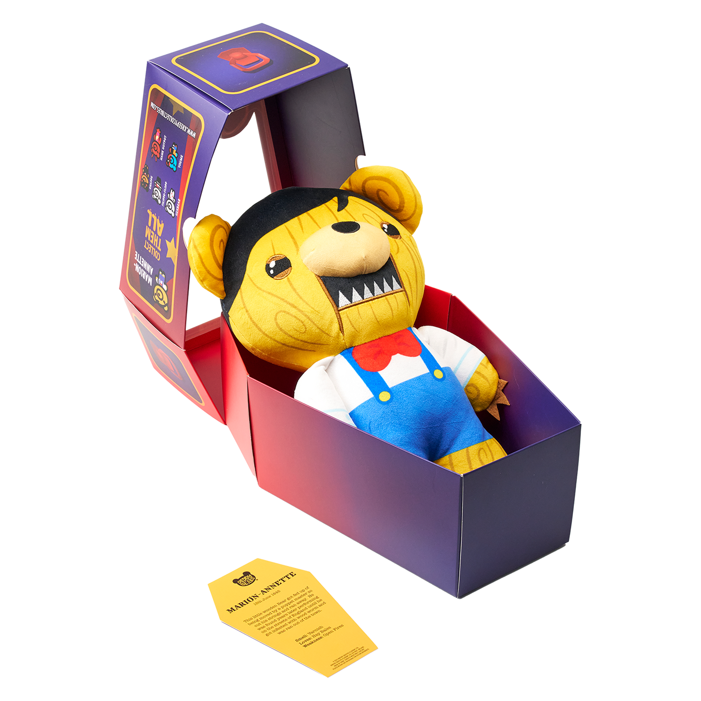 Marion-Annette - Large 30cm Plush In Coffin | Deddy Bears Series 4 Deddy Bears