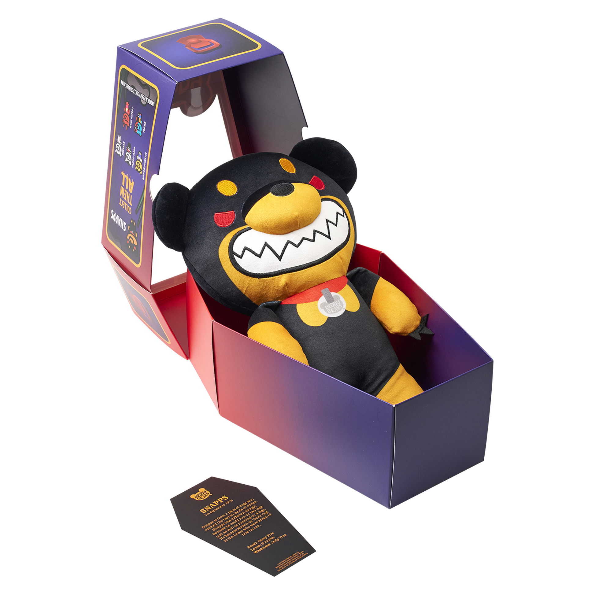 Snapps - Large 30cm Plush In Coffin | Deddy Bears Series 4 Deddy Bears