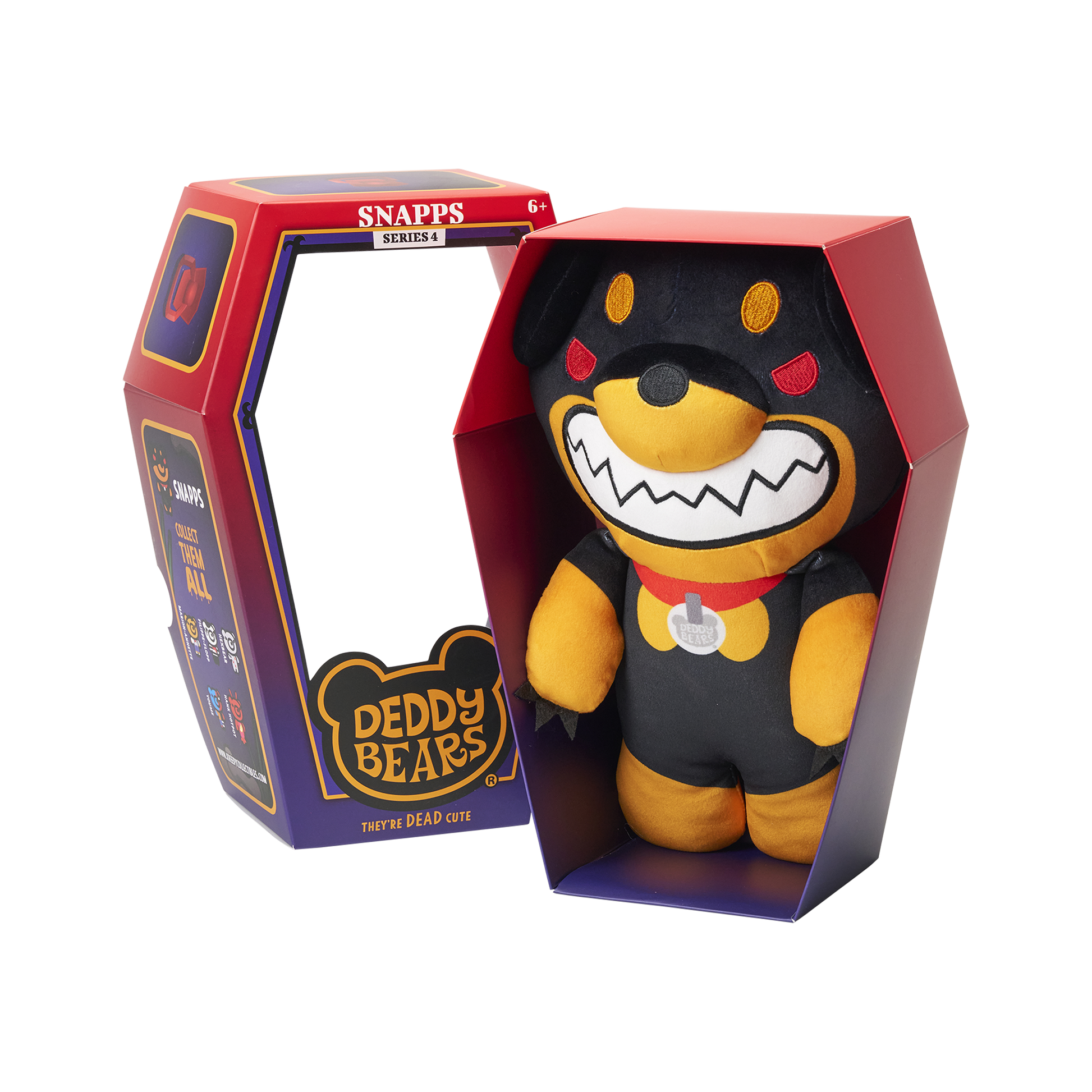 Snapps - Large 30cm Plush In Coffin | Deddy Bears Series 4 Deddy Bears