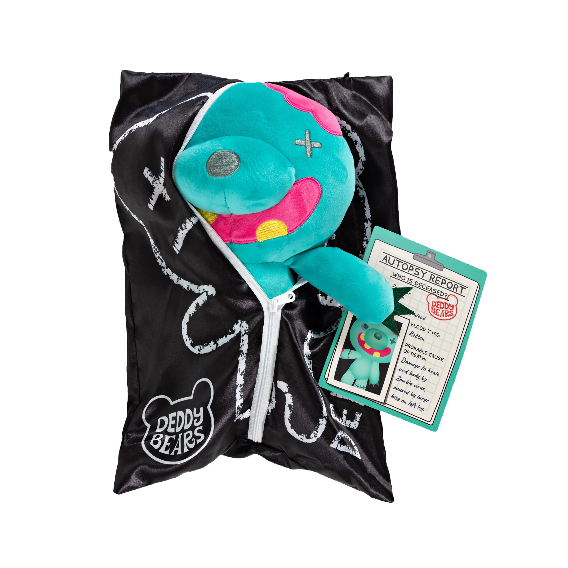 Deddy Bears, 'ZOMBEAR', Plush in Bag, Series 1