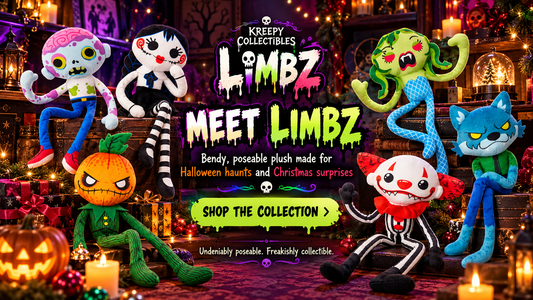 Meet LIMBZ: The Bendy, Creepy-Cute Plush Collectibles Made to Pose Deddy Bears