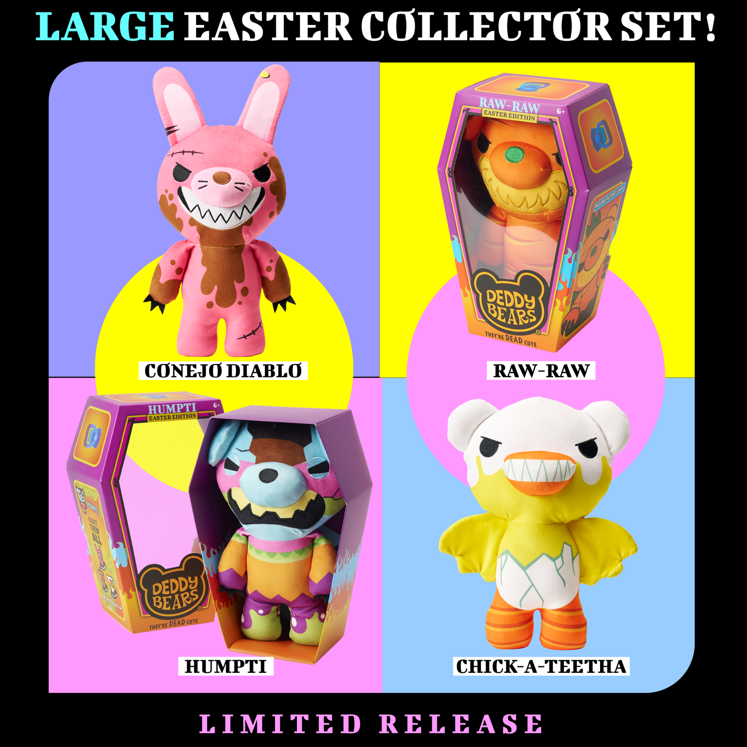 Easter-Edition Deddy Bears