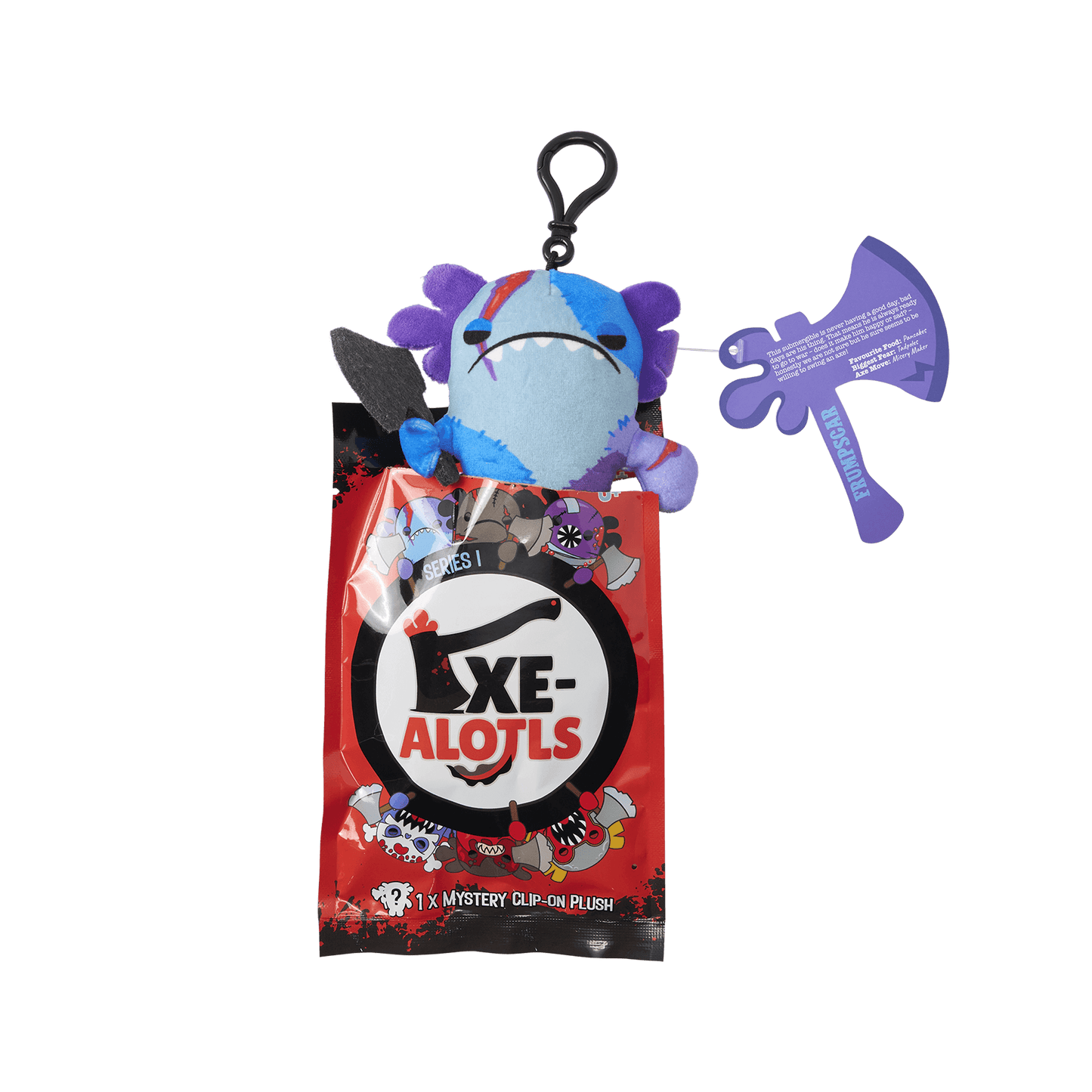 AXE-LOTLS Mystery Blind Bag Clips 10cm Collectible Plush AXE-LOTLS