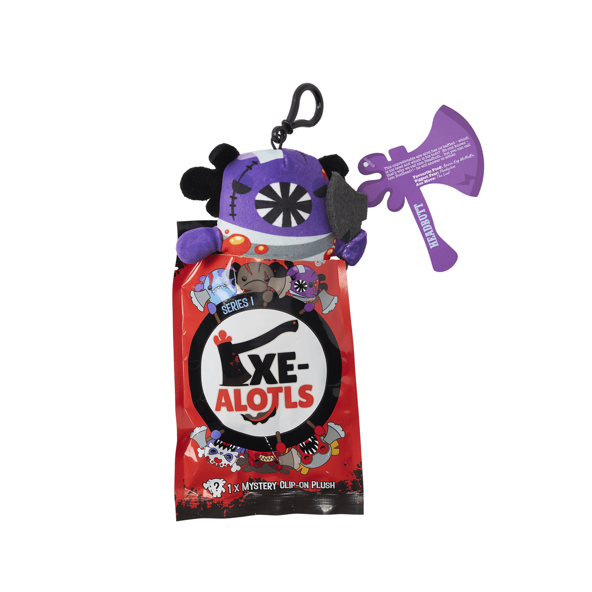 AXE-LOTLS Mystery Blind Bag Clips 10cm Collectible Plush AXE-LOTLS