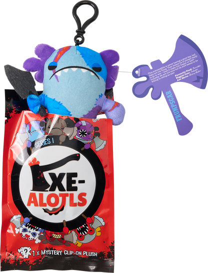 AXE-LOTLS Mystery Blind Bag Clips 10cm Collectible Plush AXE-LOTLS