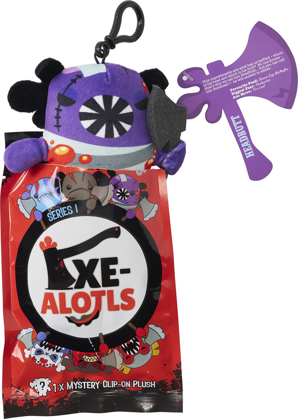 AXE-LOTLS Mystery Blind Bag Clips 10cm Collectible Plush AXE-LOTLS