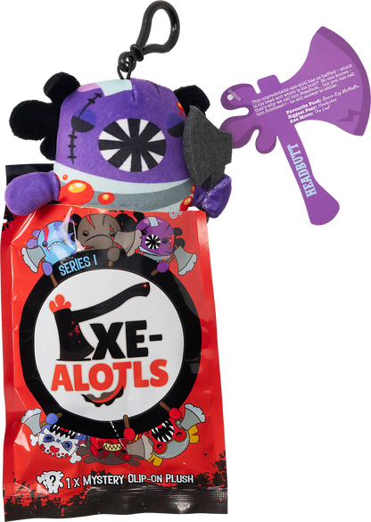 AXE-LOTLS Mystery Blind Bag Clips 10cm Collectible Plush AXE-LOTLS