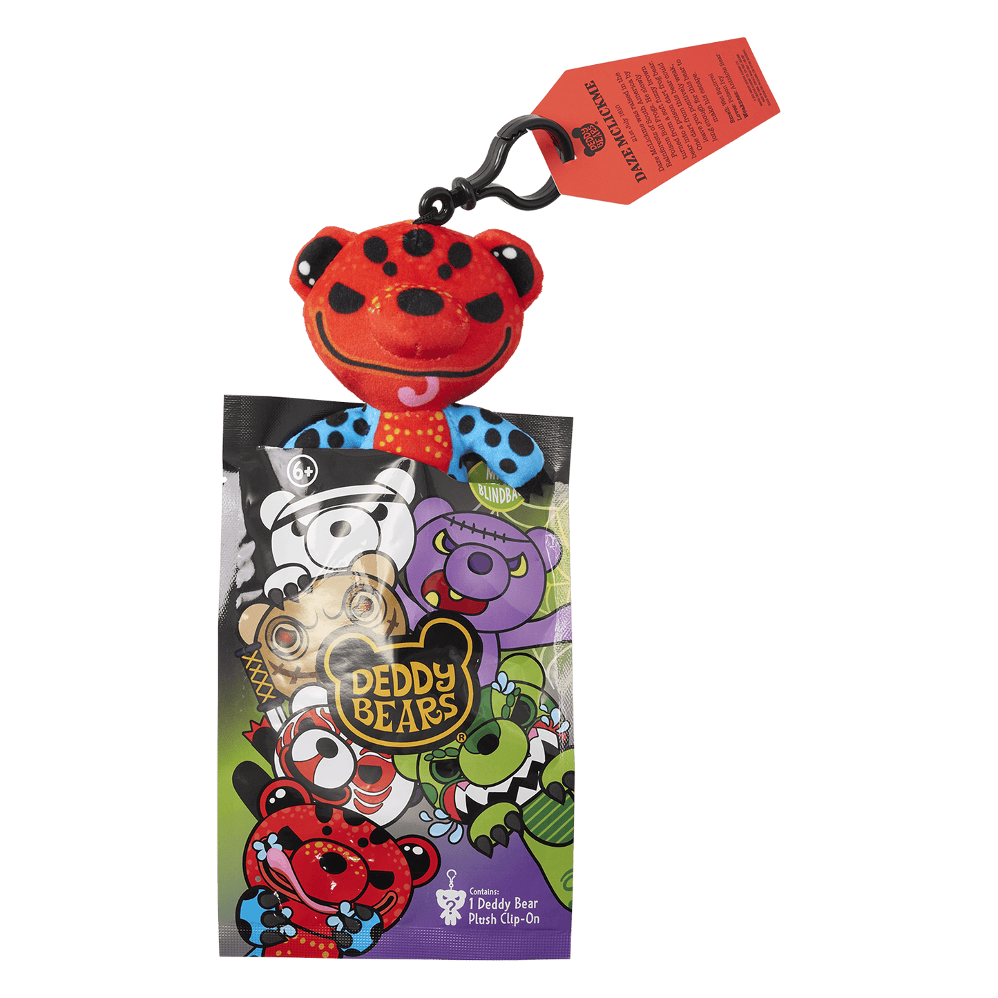 ALL NEW: Series 5 Edition Mystery Blind Bag – 12cm Plush Clip-On | Deddy Bears Deddy Bears