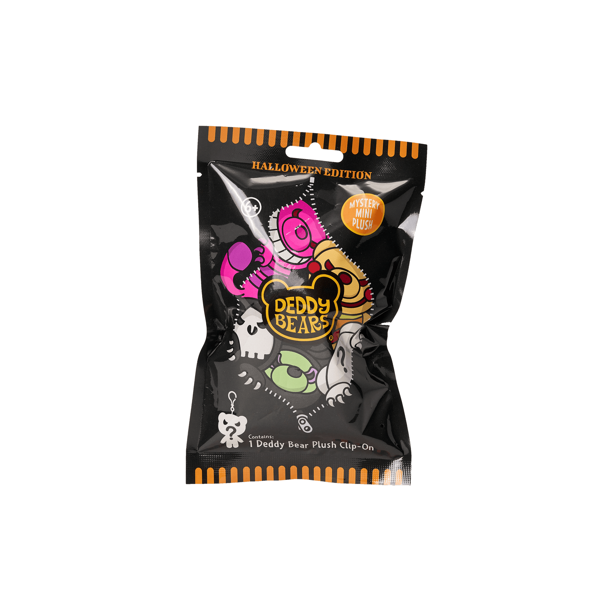 Halloween Edition Mystery Blind Bag – 12cm Plush Clip-On | Deddy Bears Deddy Bears