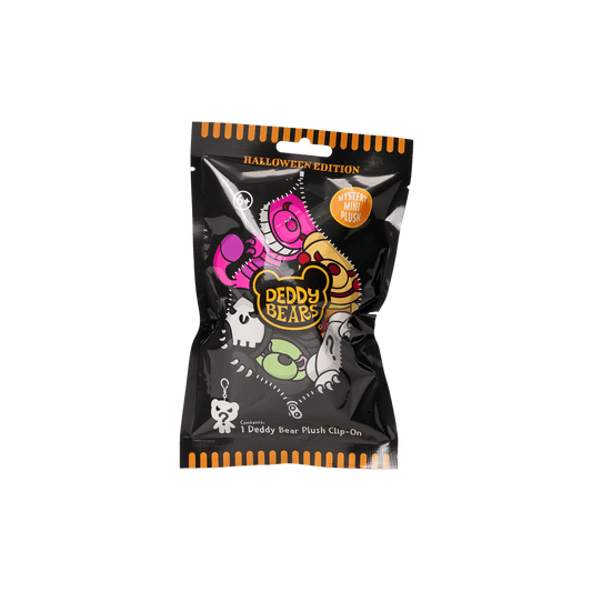 Halloween Edition Mystery Blind Bag – 12cm Plush Clip-On | Deddy Bears Deddy Bears