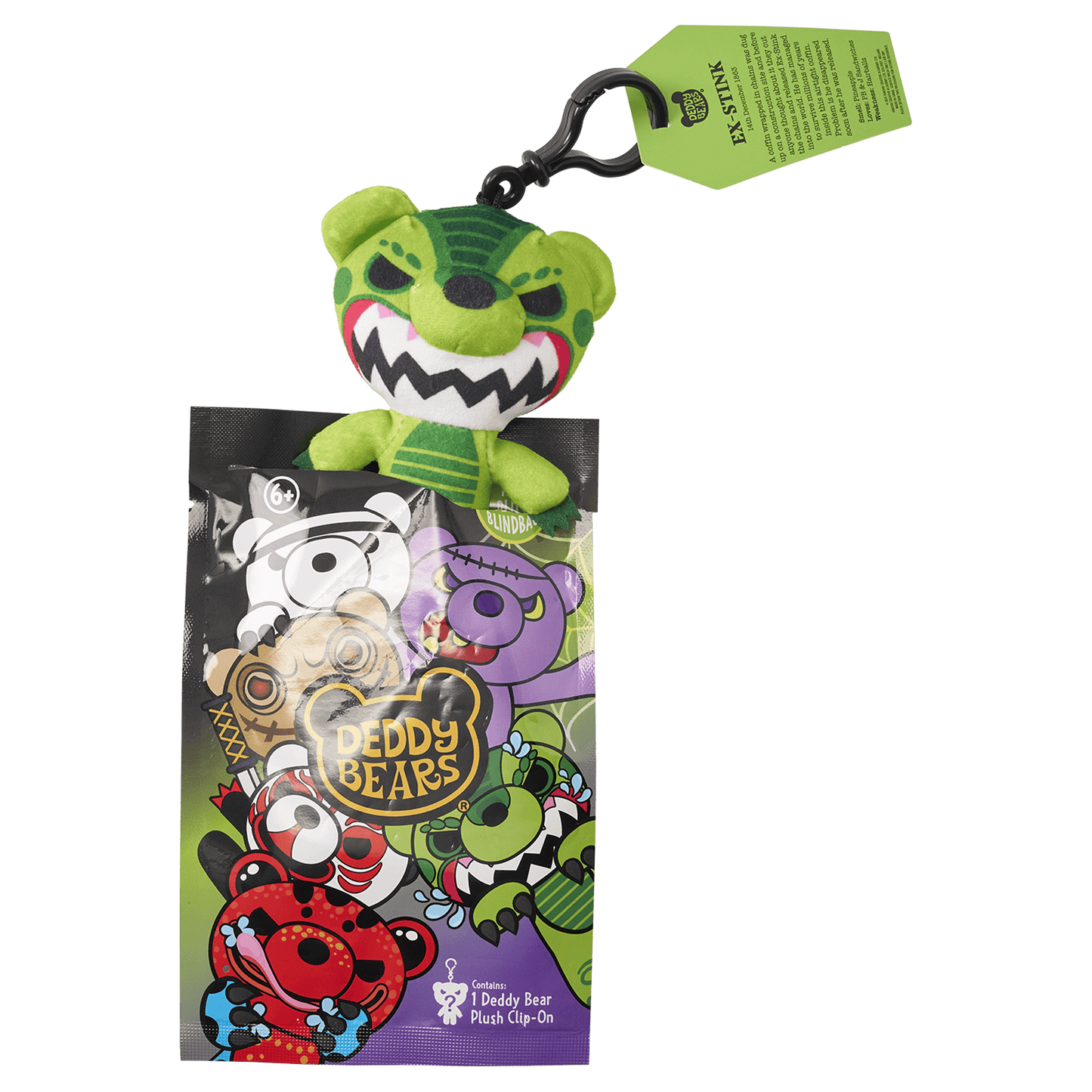 ALL NEW: Series 5 Edition Mystery Blind Bag – 12cm Plush Clip-On | Deddy Bears Deddy Bears