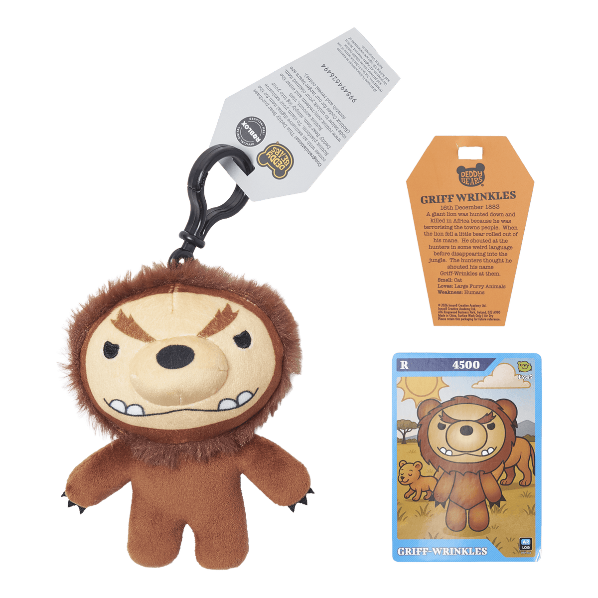 Deddy Bears Series 6 Mystery Blind Bag – Collect All 6 Characters Deddy Bears