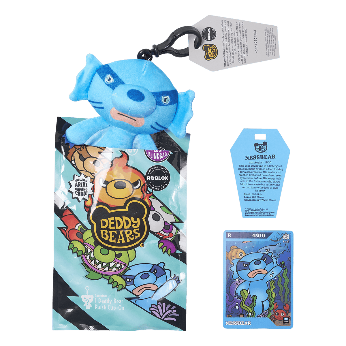 Deddy Bears Series 6 Mystery Blind Bag – Collect All 6 Characters Deddy Bears