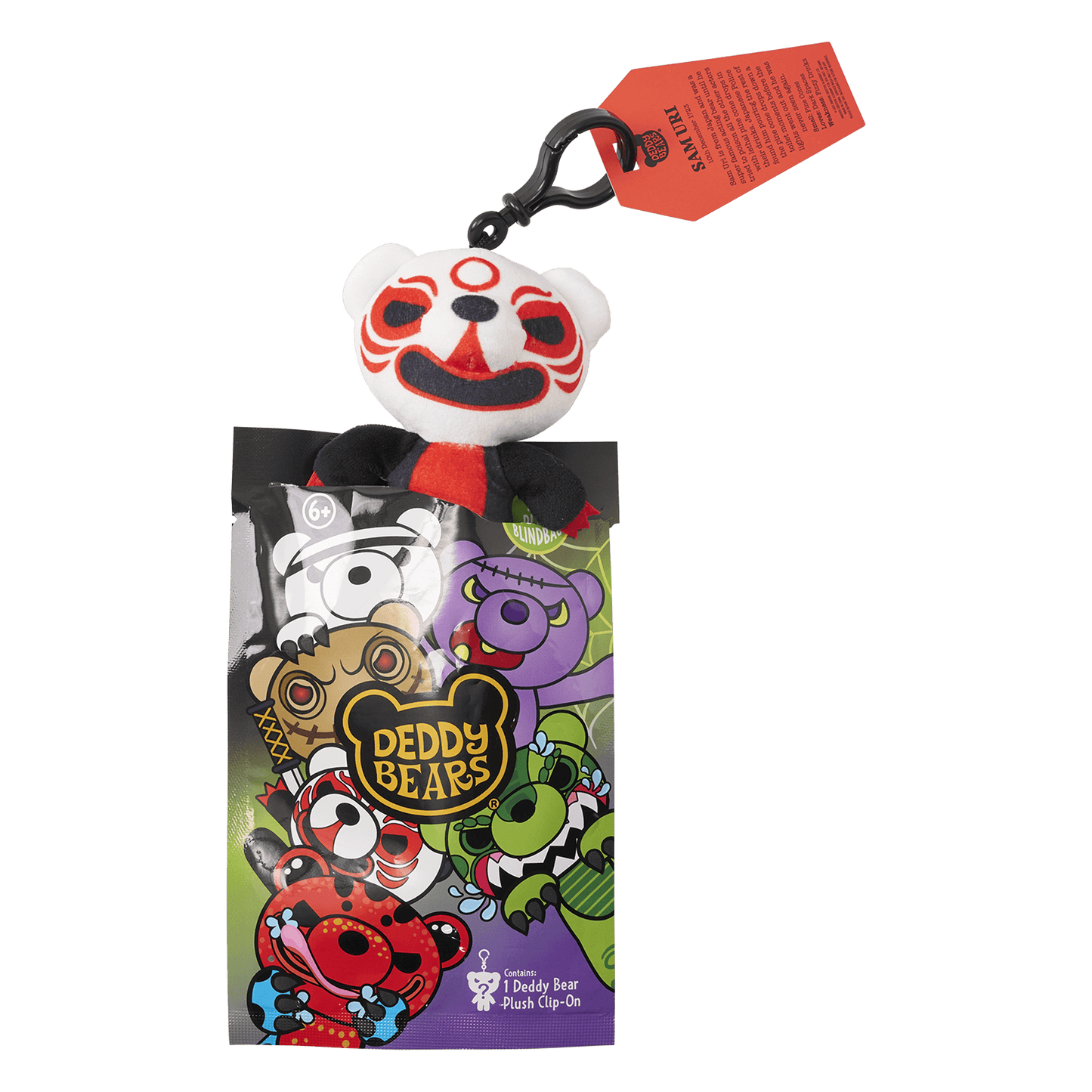 ALL NEW: Series 5 Edition Mystery Blind Bag – 12cm Plush Clip-On | Deddy Bears Deddy Bears