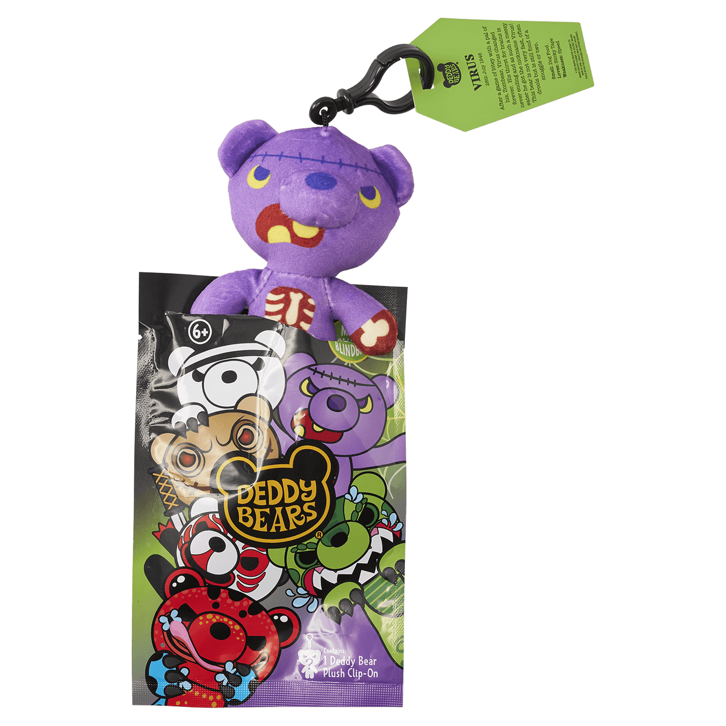 ALL NEW: Series 5 Edition Mystery Blind Bag – 12cm Plush Clip-On | Deddy Bears Deddy Bears