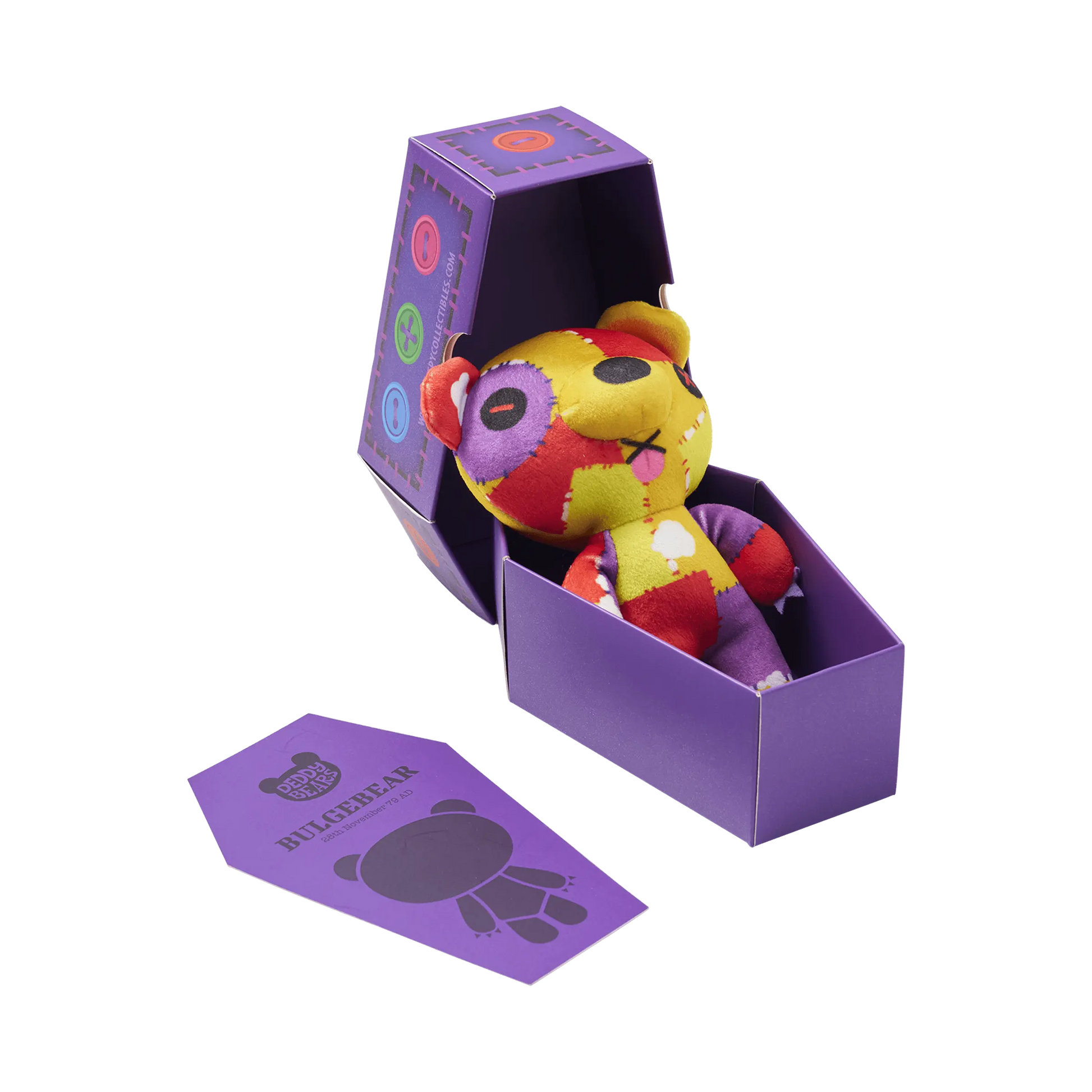 Bulgebear, Lil'Coffin Dodgers Plush, Series 3, 14cm Height Bulgebear, Lil'Coffin Dodgers Plush, Series 3, 14cm Height