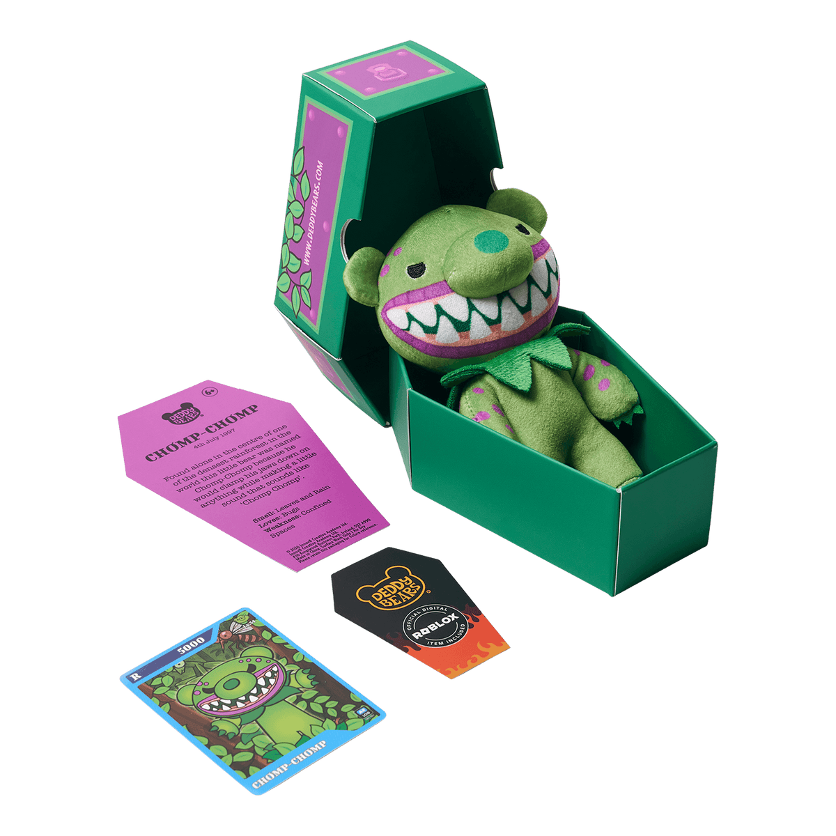 Chomp Chomp – 14cm Lil’ Coffin Dodgers Series 6 Plush Deddy Bears