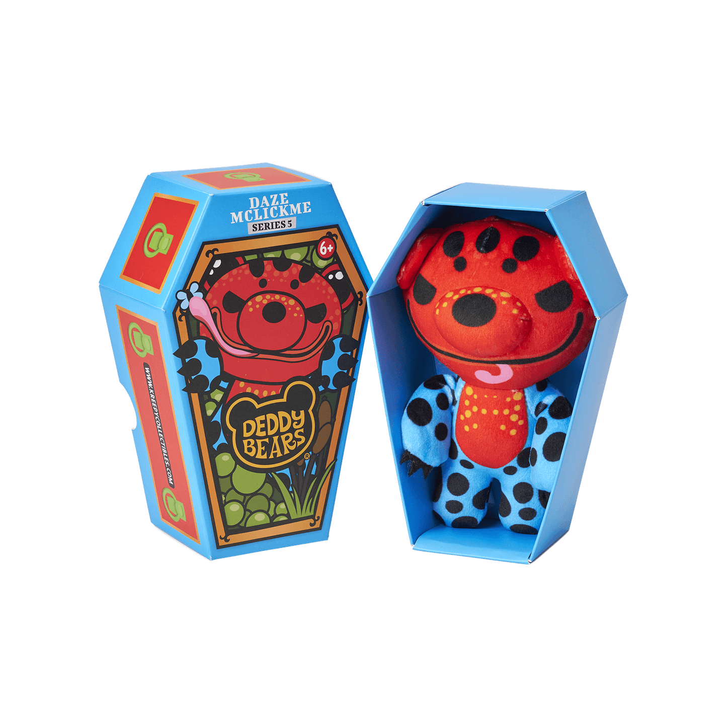 Daze McLick Me – 14cm Lil’ Coffin Dodgers Plush Deddy Bears