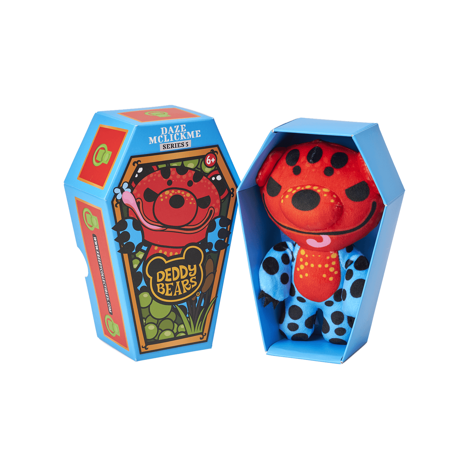 Daze McLick Me – 14cm Lil’ Coffin Dodgers Plush Deddy Bears