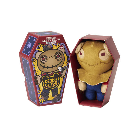 Edgar Allen Crow – 14cm Lil’ Coffin Dodgers Plush Deddy Bears