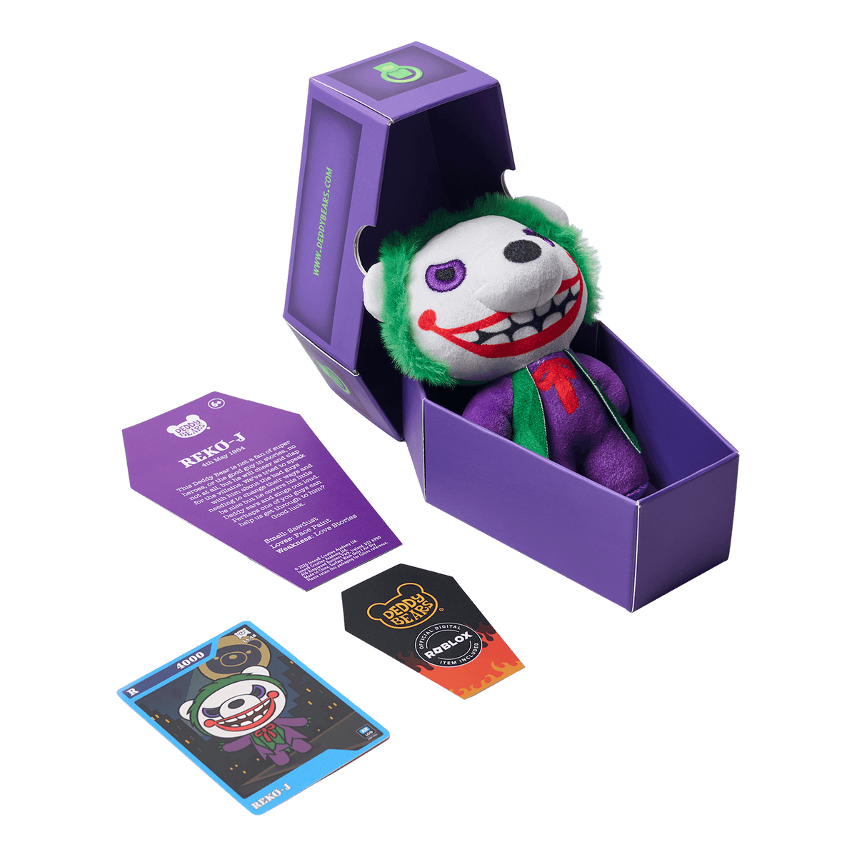Reko-J – 14cm Lil’ Coffin Dodgers Series 6 Plush Deddy Bears