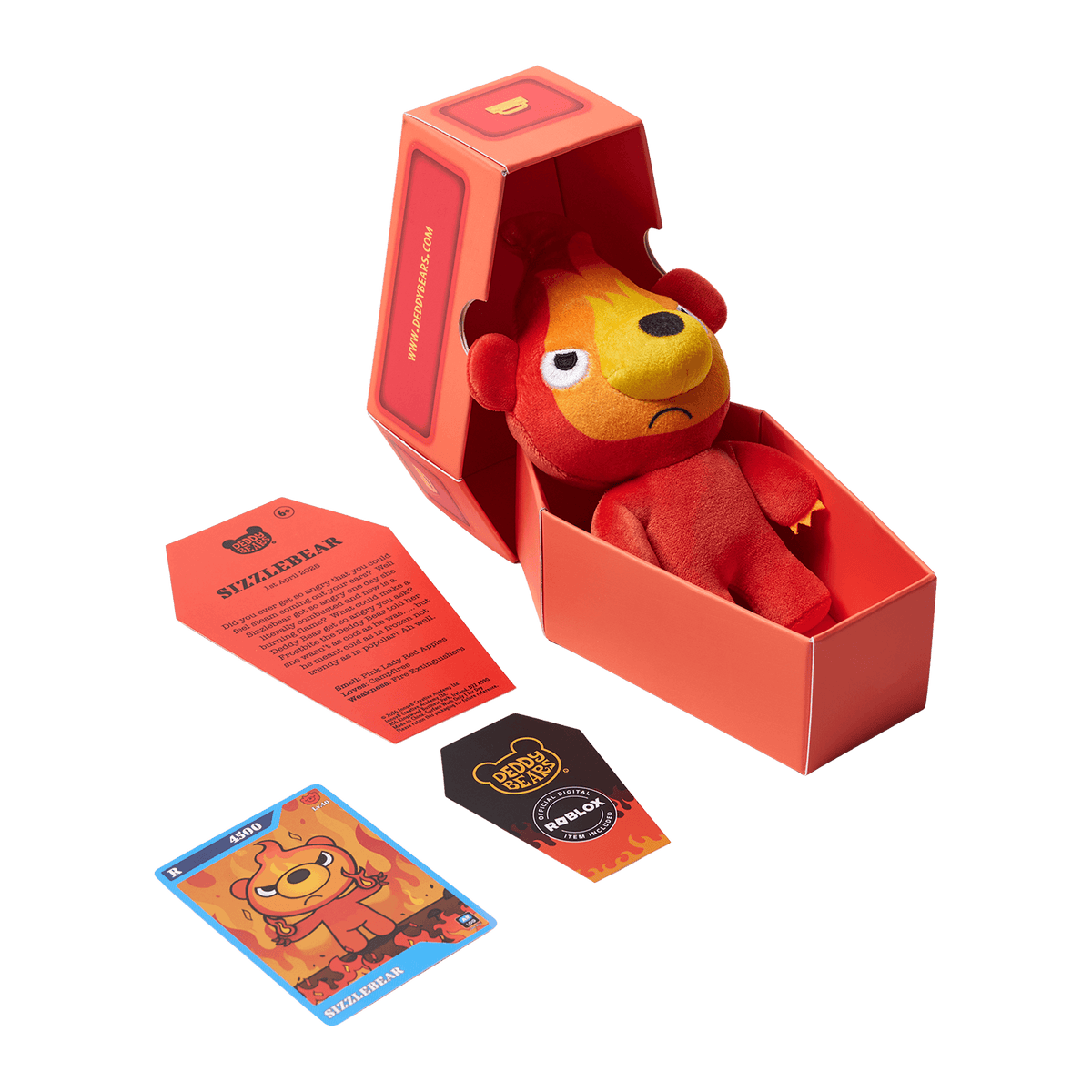 Sizzlebear – 14cm Lil’ Coffin Dodgers Series 6 Plush Deddy Bears