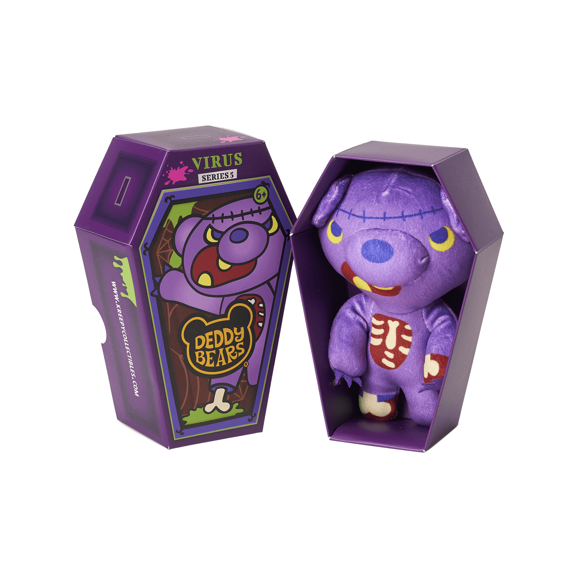 Virus – 14cm Lil’ Coffin Dodgers Plush Deddy Bears