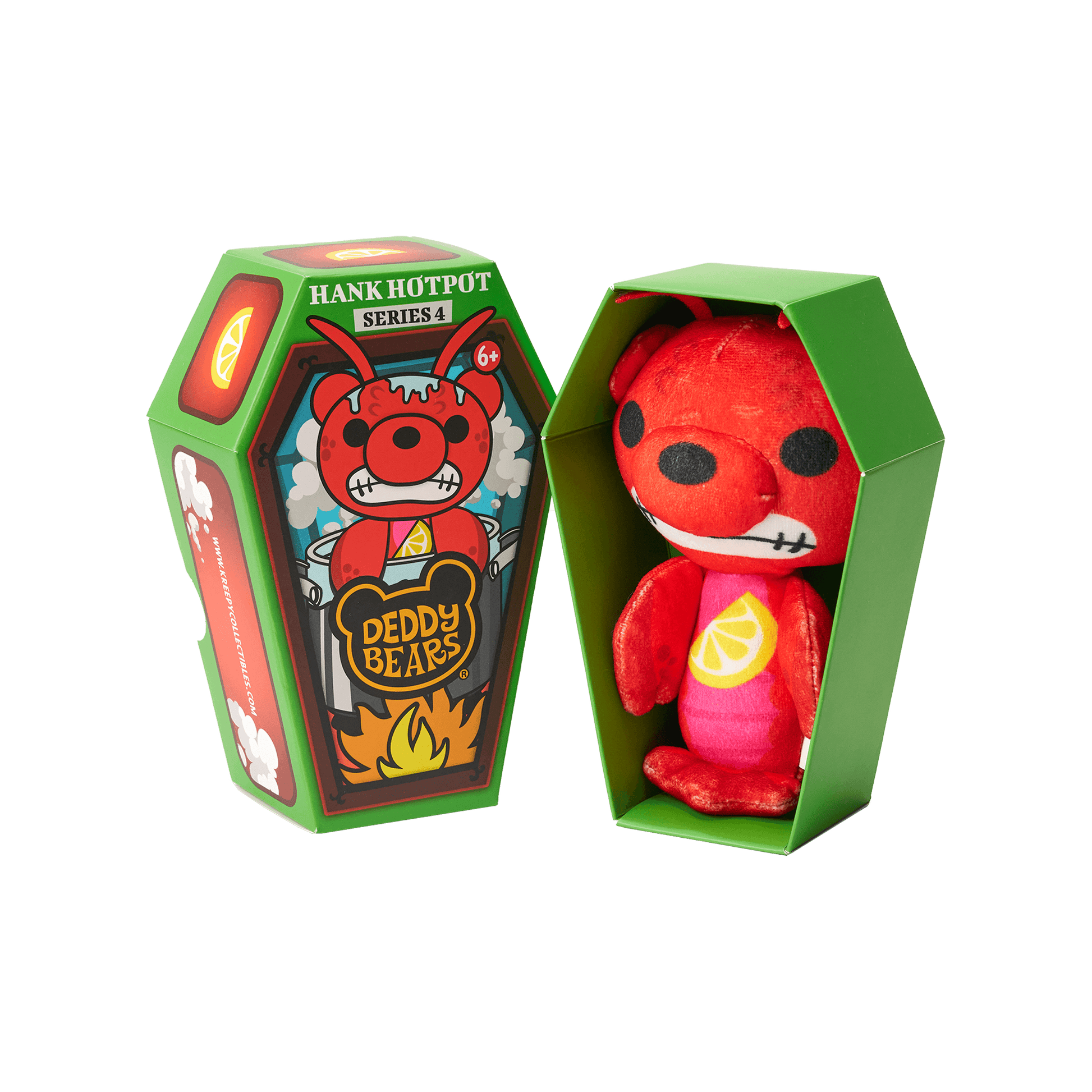 Hank Hotpot – 14cm Lil’ Coffin Dodgers Deddy Bears