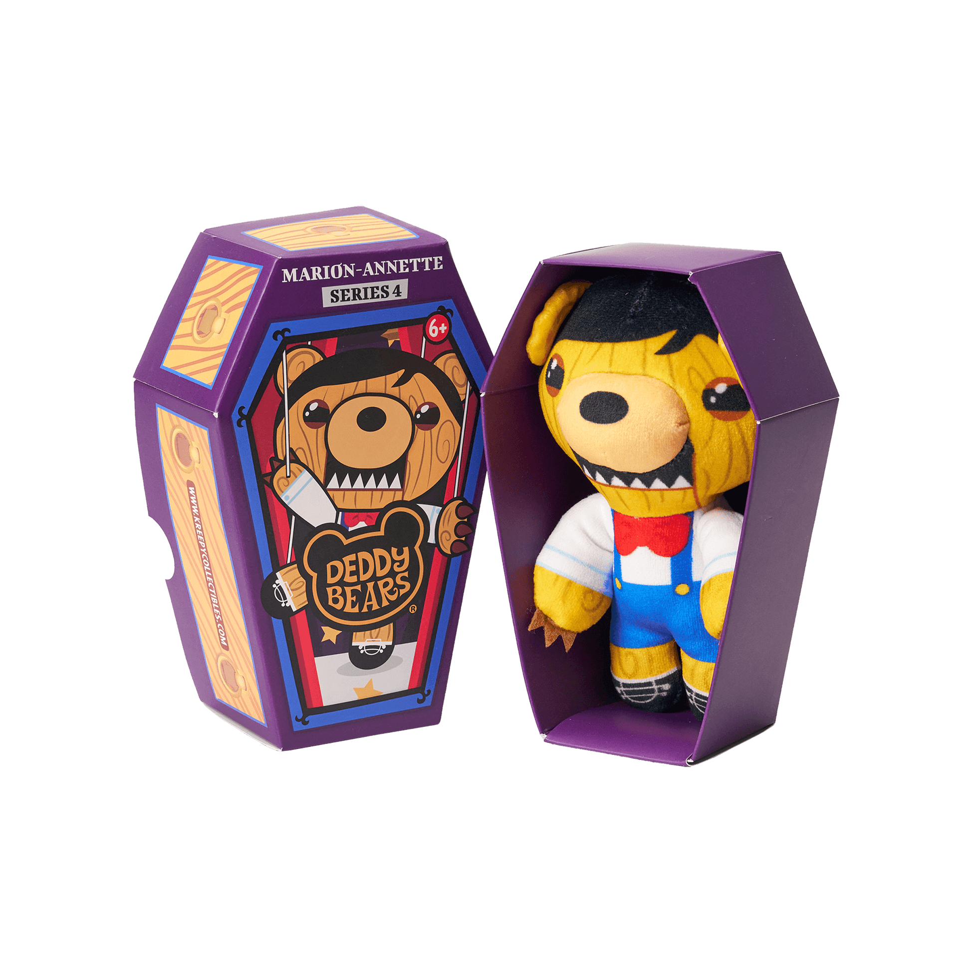 Marion-Annette – 14cm Lil’ Coffin Dodgers Deddy Bears