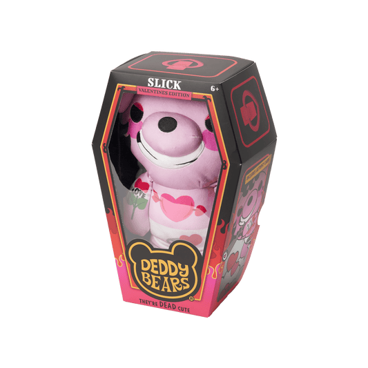 'Slick', Large Plush In Coffin, Valentines Exclusive