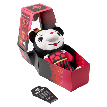 'Mon Cherie', Large Plush In Coffin, Valentines Exclusive