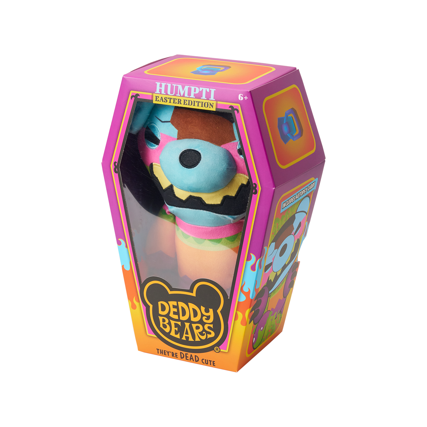 'Humpty', Large Plush In Coffin, Easter Series Deddy Bears