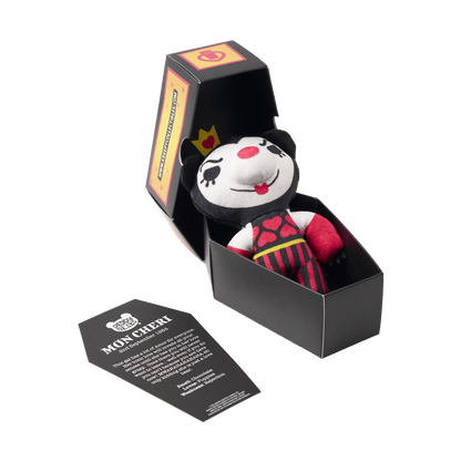 'Mon Cherie', Small Plush In Coffin, Valentines Exclusive