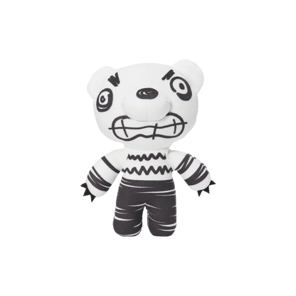 Doodlebear, Lil'Coffin Dodgers Plush, Series 3, 14cm Height Deddy Bears