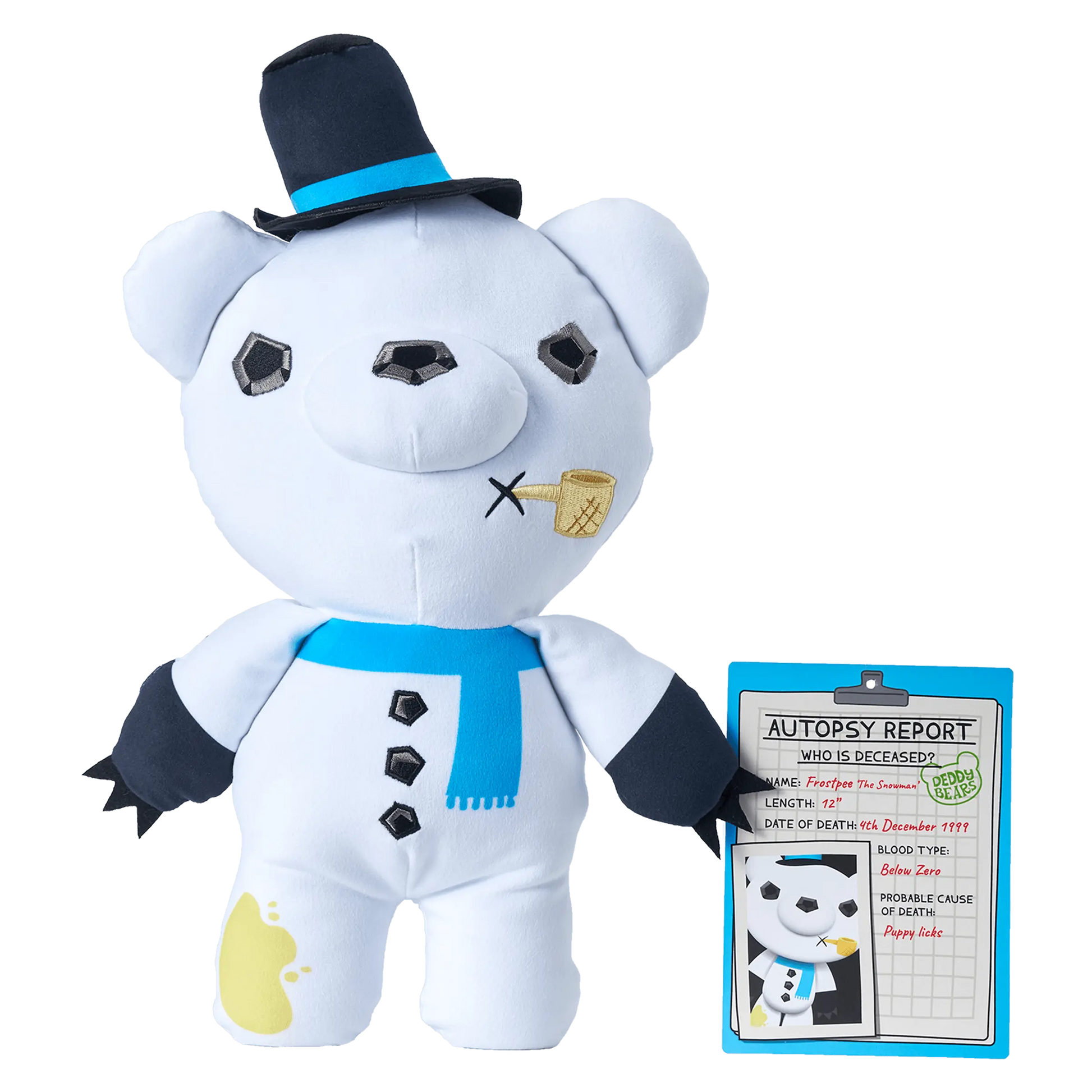 'Frostpee The Snowman', Large Plush In Bag, 30cm Height Deddy Bears