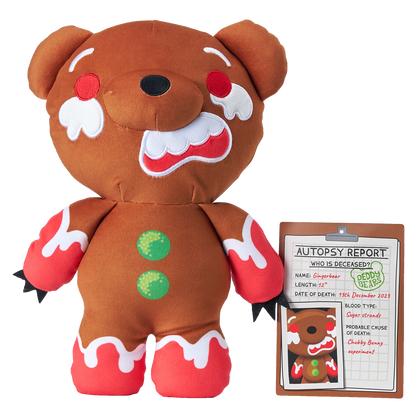 'Gingerbear', Large Plush In Bag, 30cm Height Deddy Bears