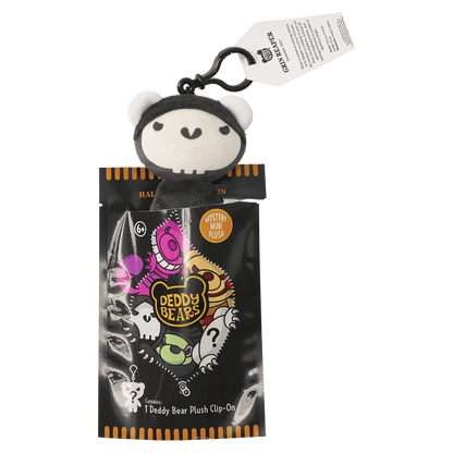 Halloween Edition Mystery Blind Bag – 12cm Plush Clip-On | Deddy Bears Deddy Bears