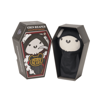Grin Reaper – Lil’ Coffin Dodgers 14cm Plush | Deddy Bears Halloween Toy Deddy Bears