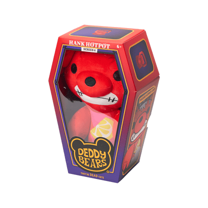 'Hank Hotpot, Lil'Coffin Dodgers, Large Plush 31cm, Series 4 Deddy Bears