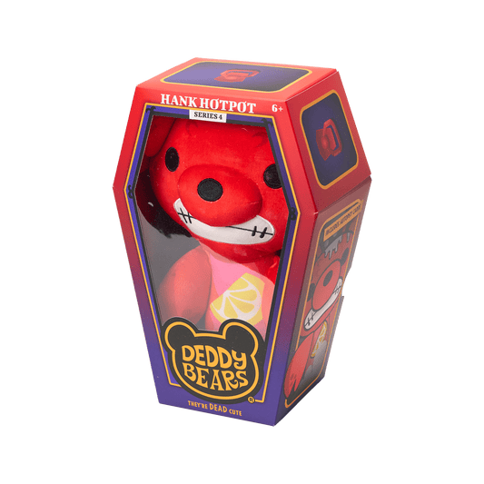 'Hank Hotpot, Lil'Coffin Dodgers, Large Plush 31cm, Series 4 Deddy Bears