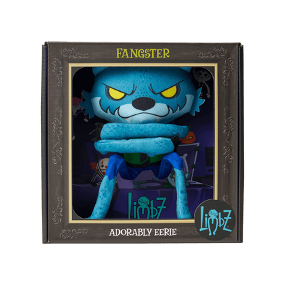 'Fangster', 30cm LIMBZ Vampire Plush Toy – Collectible Posable Plush LIMBZ